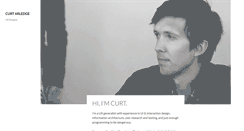 Desktop Screenshot of curtarledge.com